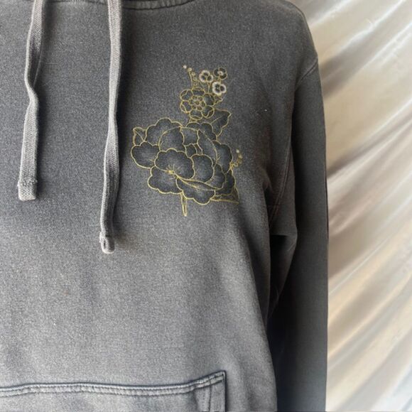 Jet Martinez x Oaklandish ‘Bouquet’ pigment dyed hoodie and tees. - Picture 2 of 8